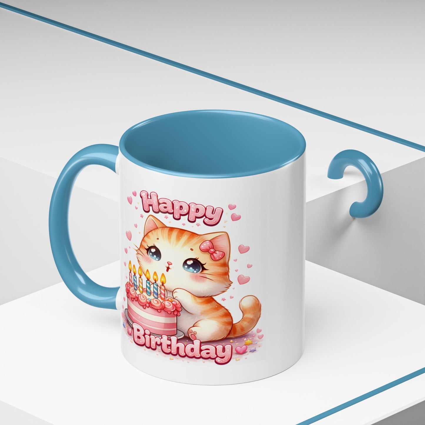 Birthday Mug - Birthday Kitty