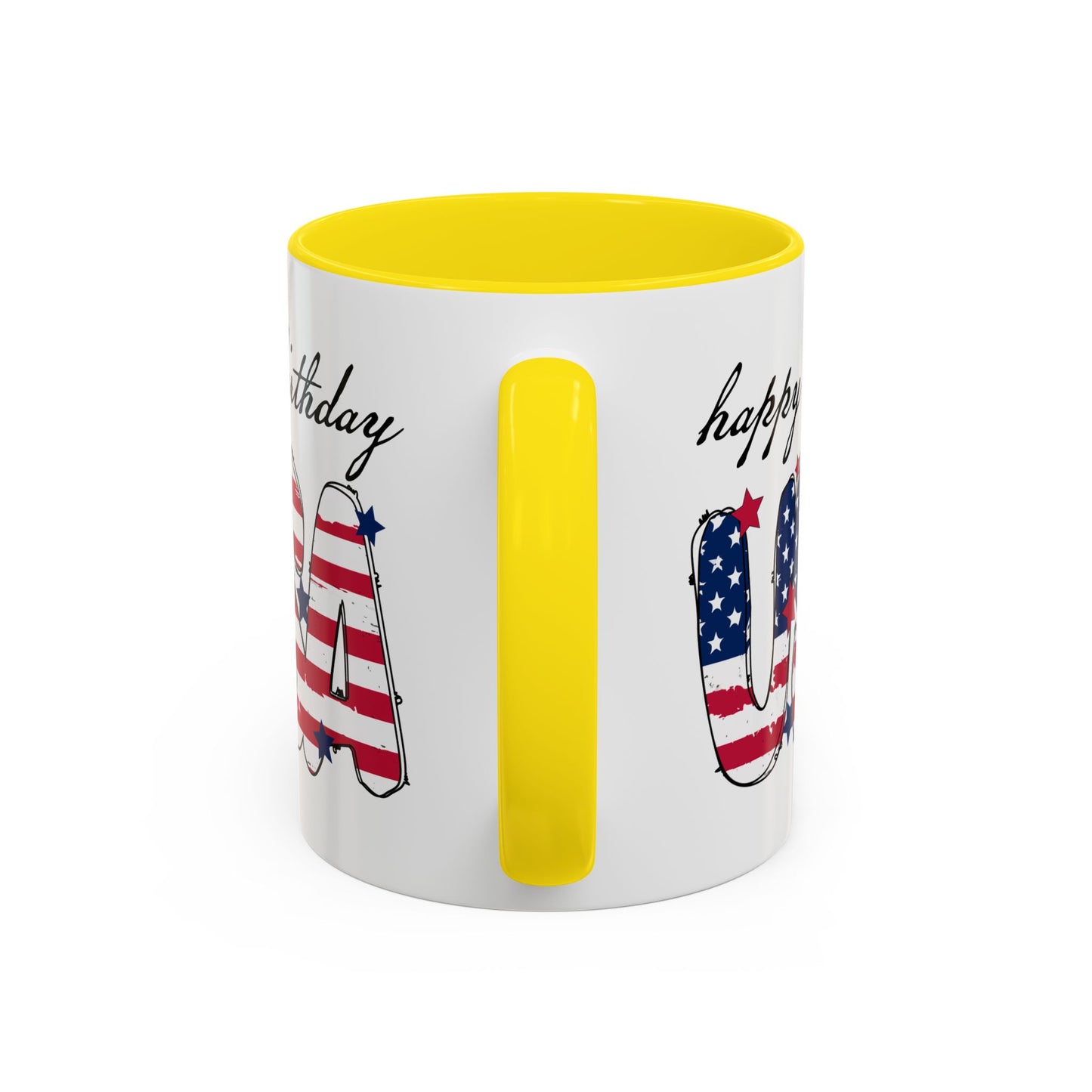 4th of July Mug - Happy Birthday USA