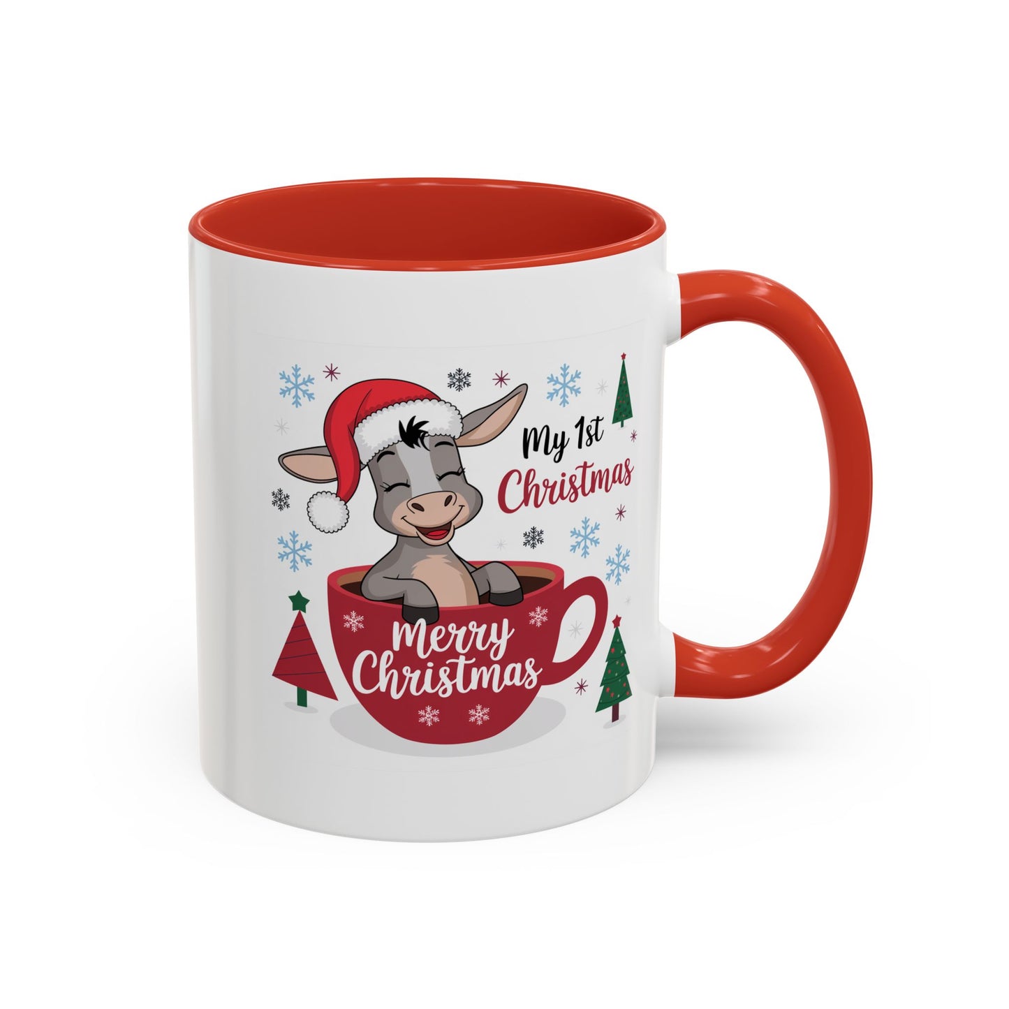 Christmas Mug - My First Christmas Donkey Cup