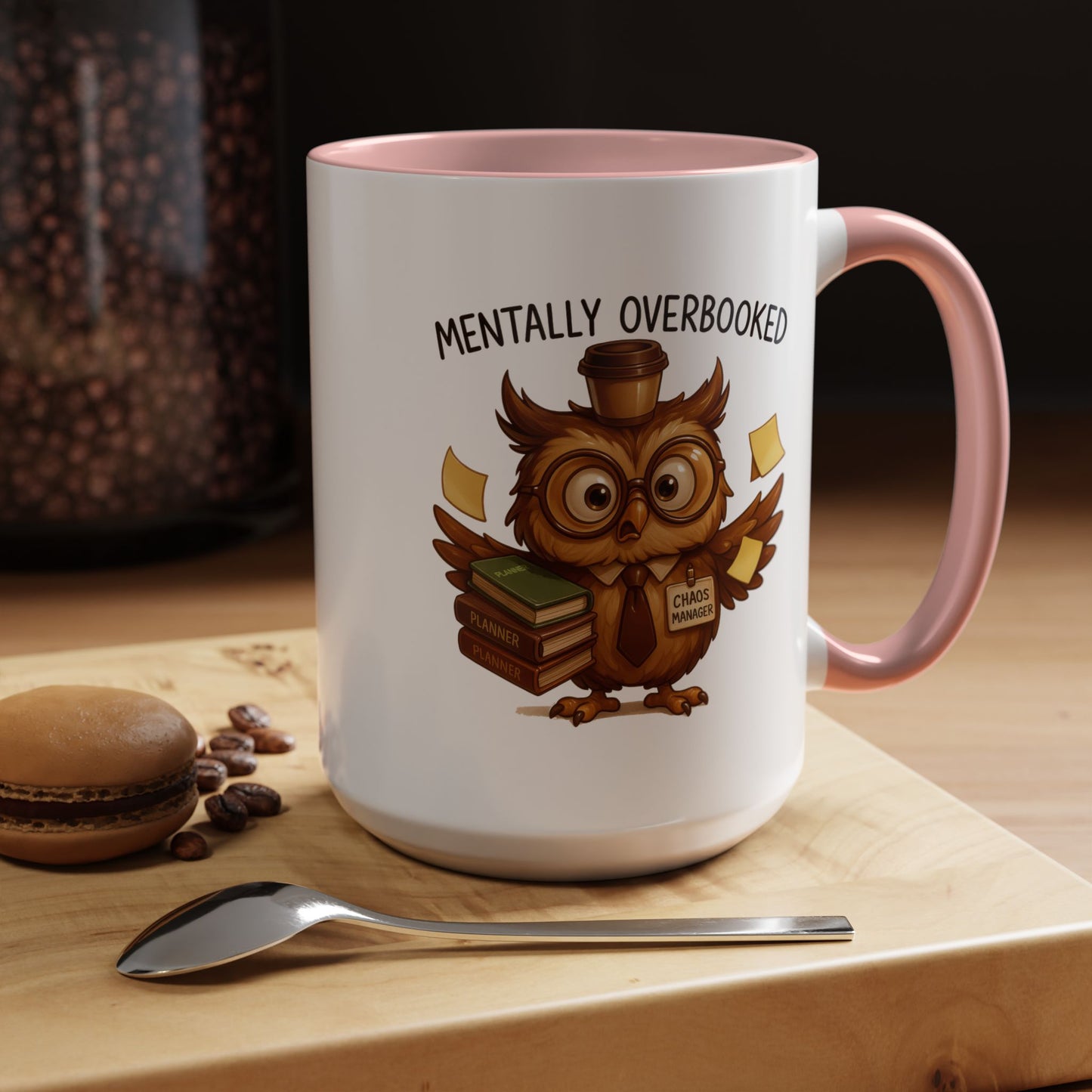 Office Mug - Mentally Overbooked