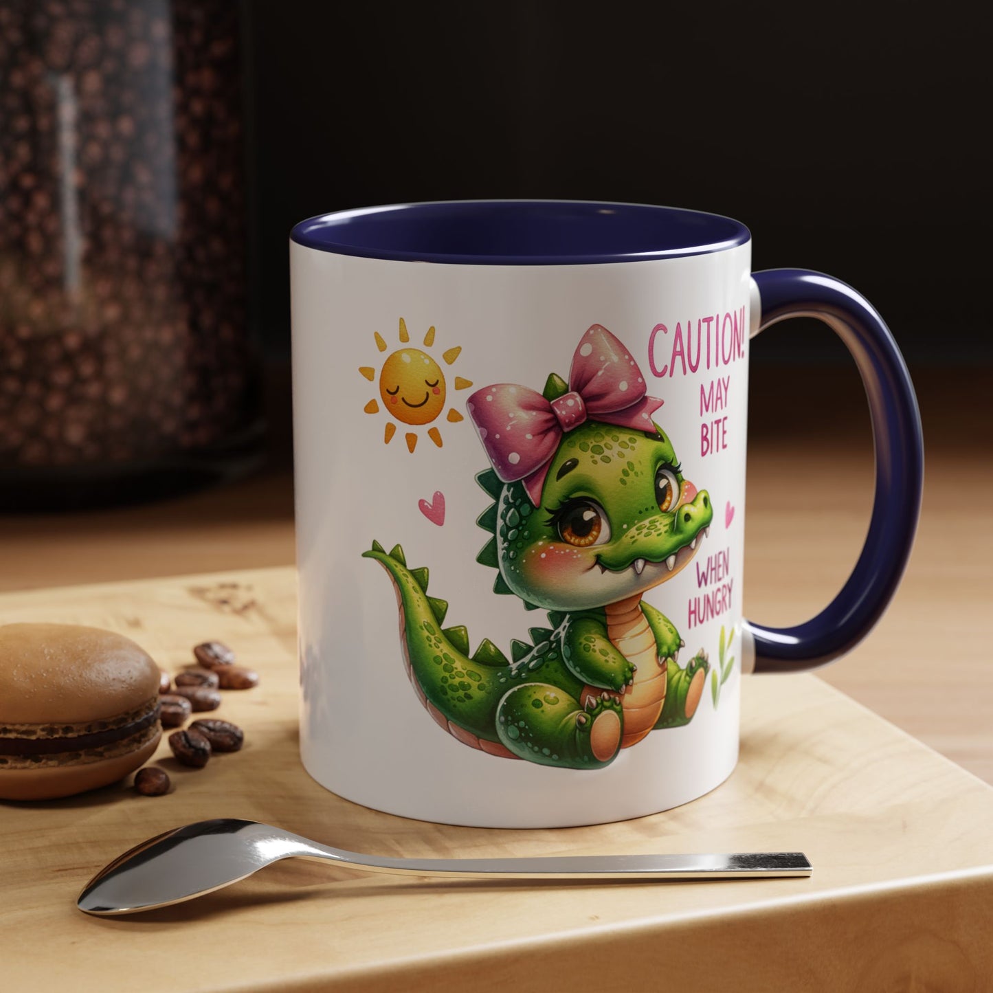 Humor Mug - Caution May Bite