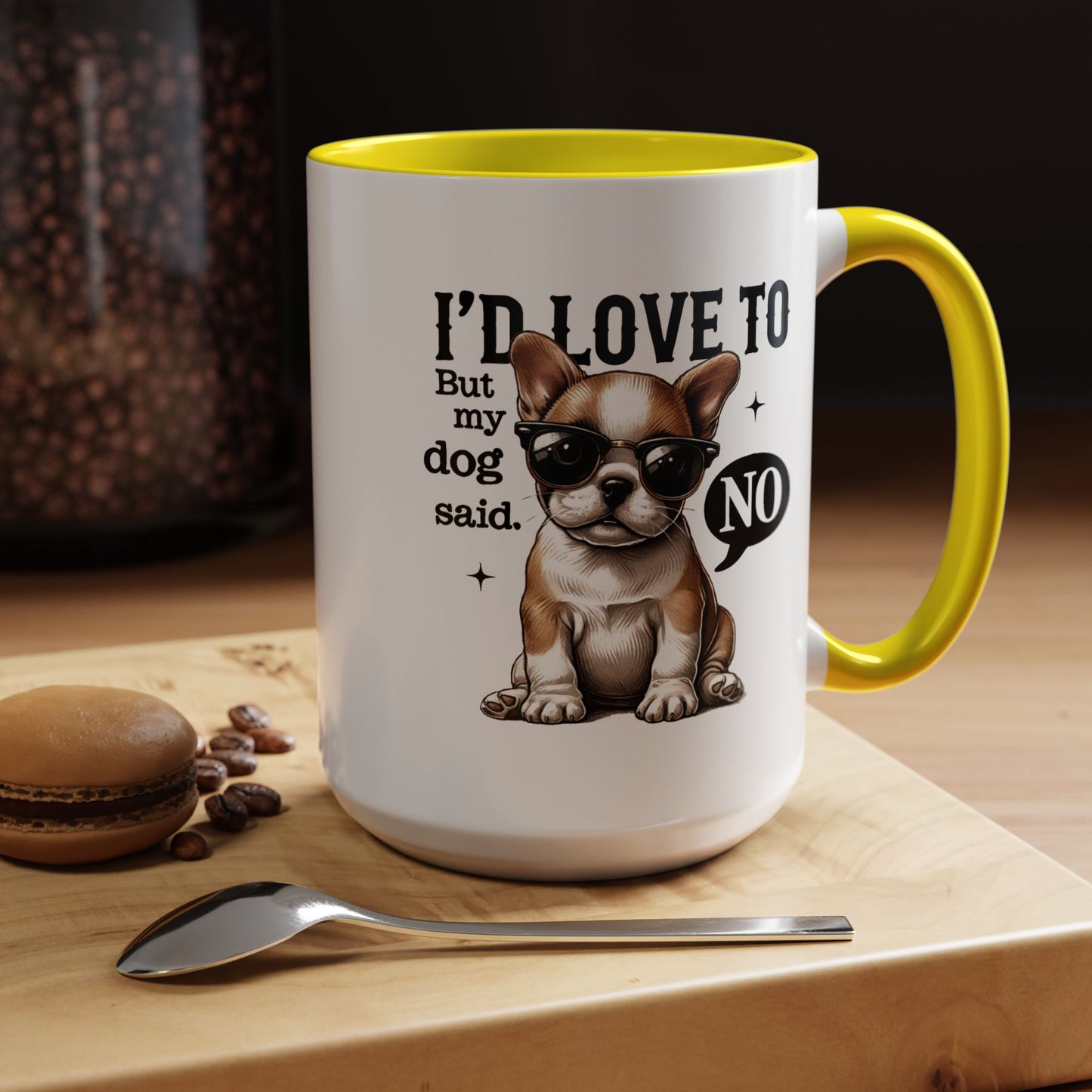 Animal Mug - I'd Love To But My Dog Said No