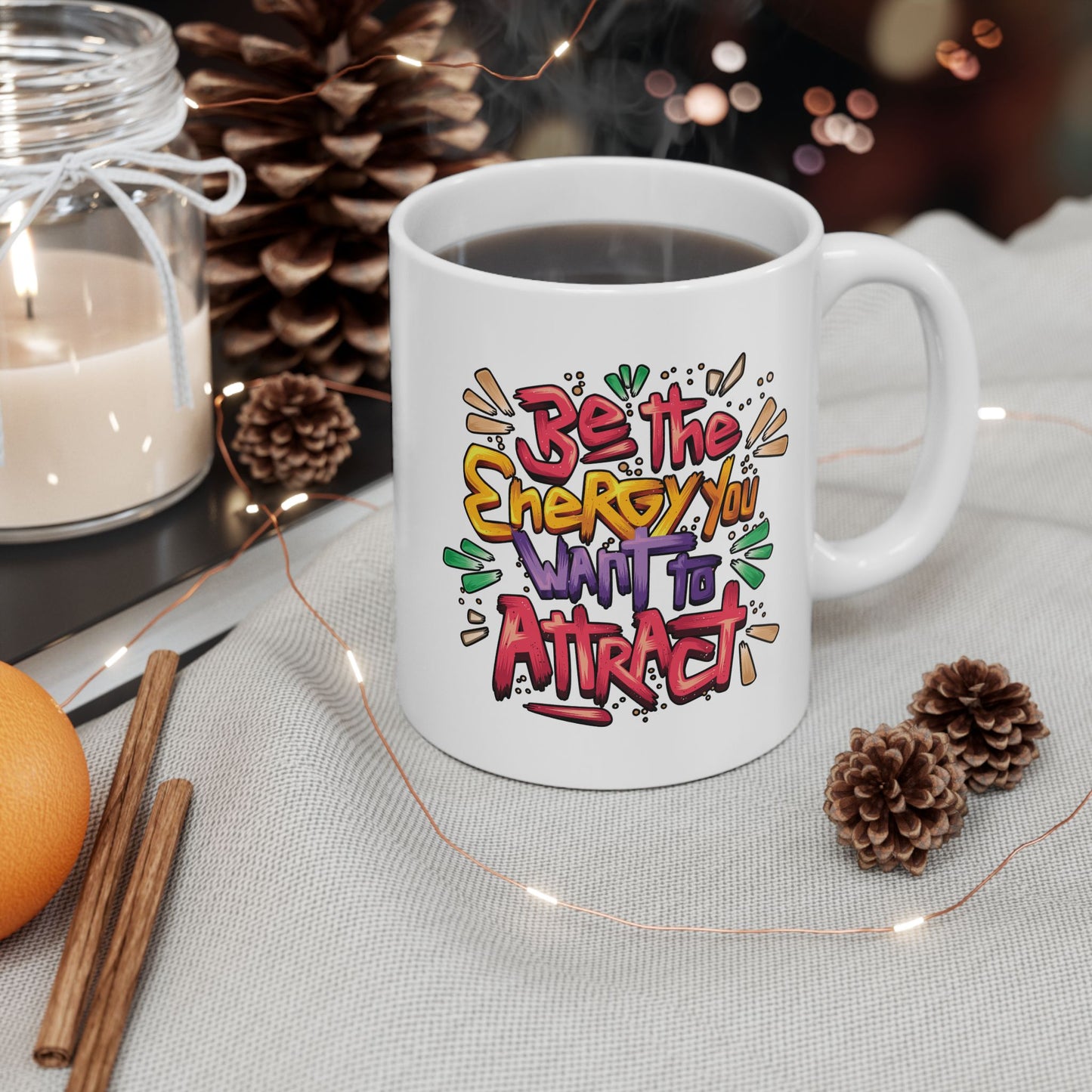 Motivation Mug - Be The Energy You Want To Attract