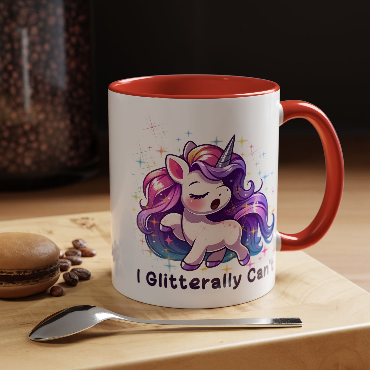 Humor Mug - I Glitterally Can't