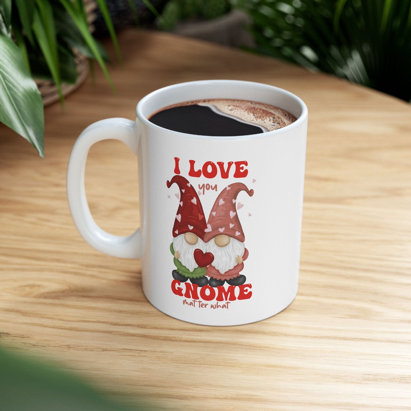 Valentine's Day Mug - I Love You Gnome