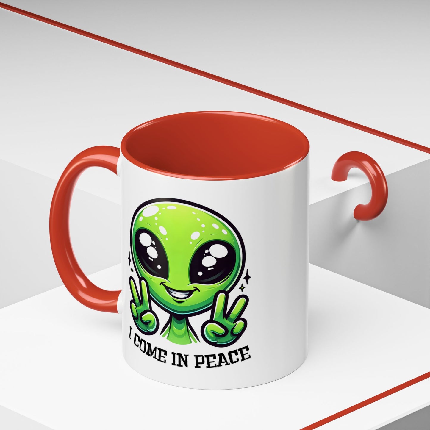 Alien Mug - I Come In Peace