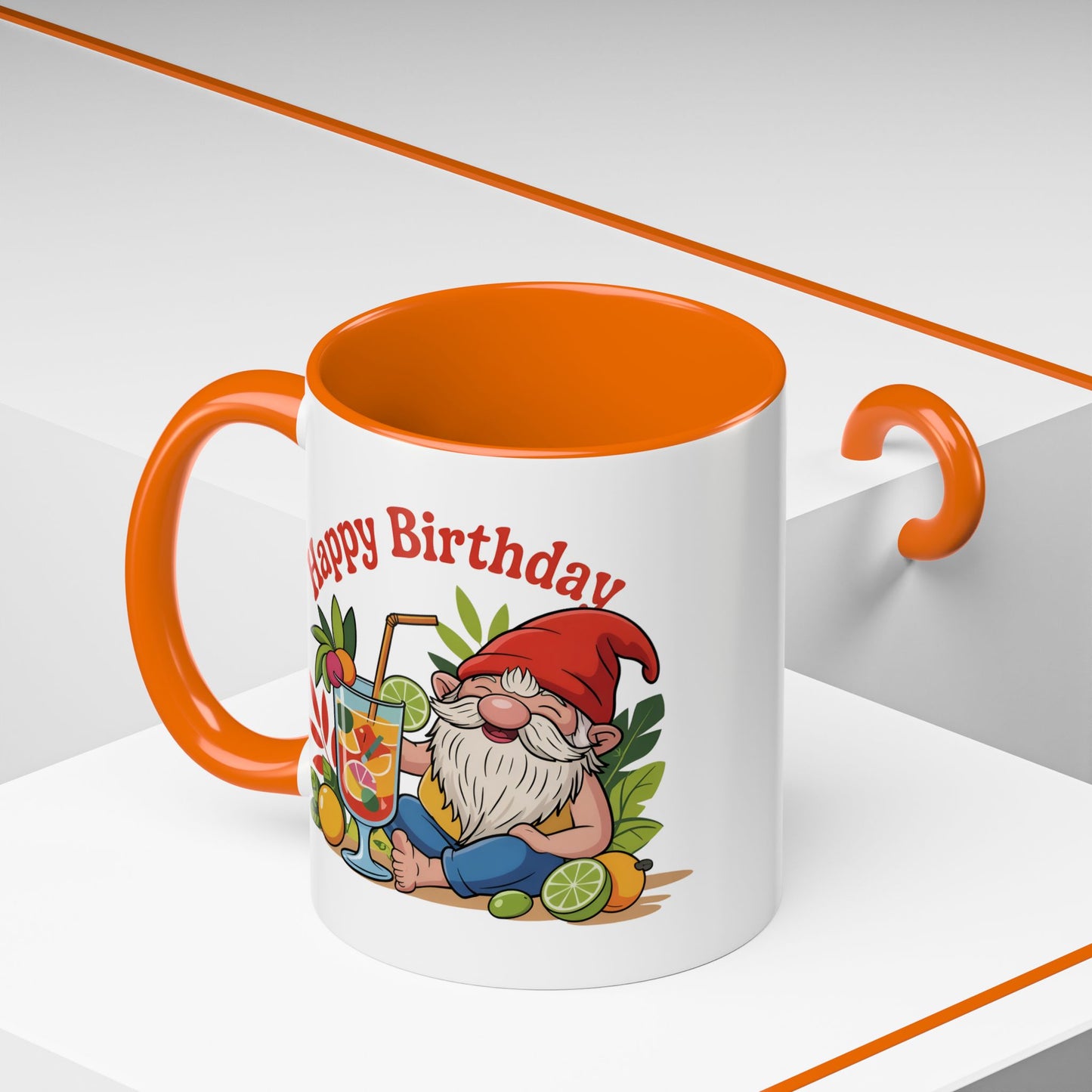 Birthday Mug - Island Gnome