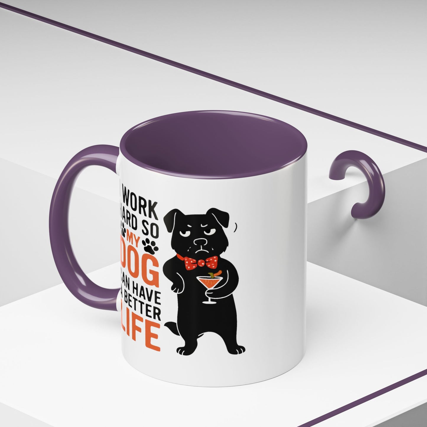 Animal Mug - I Work Hard So My Dog