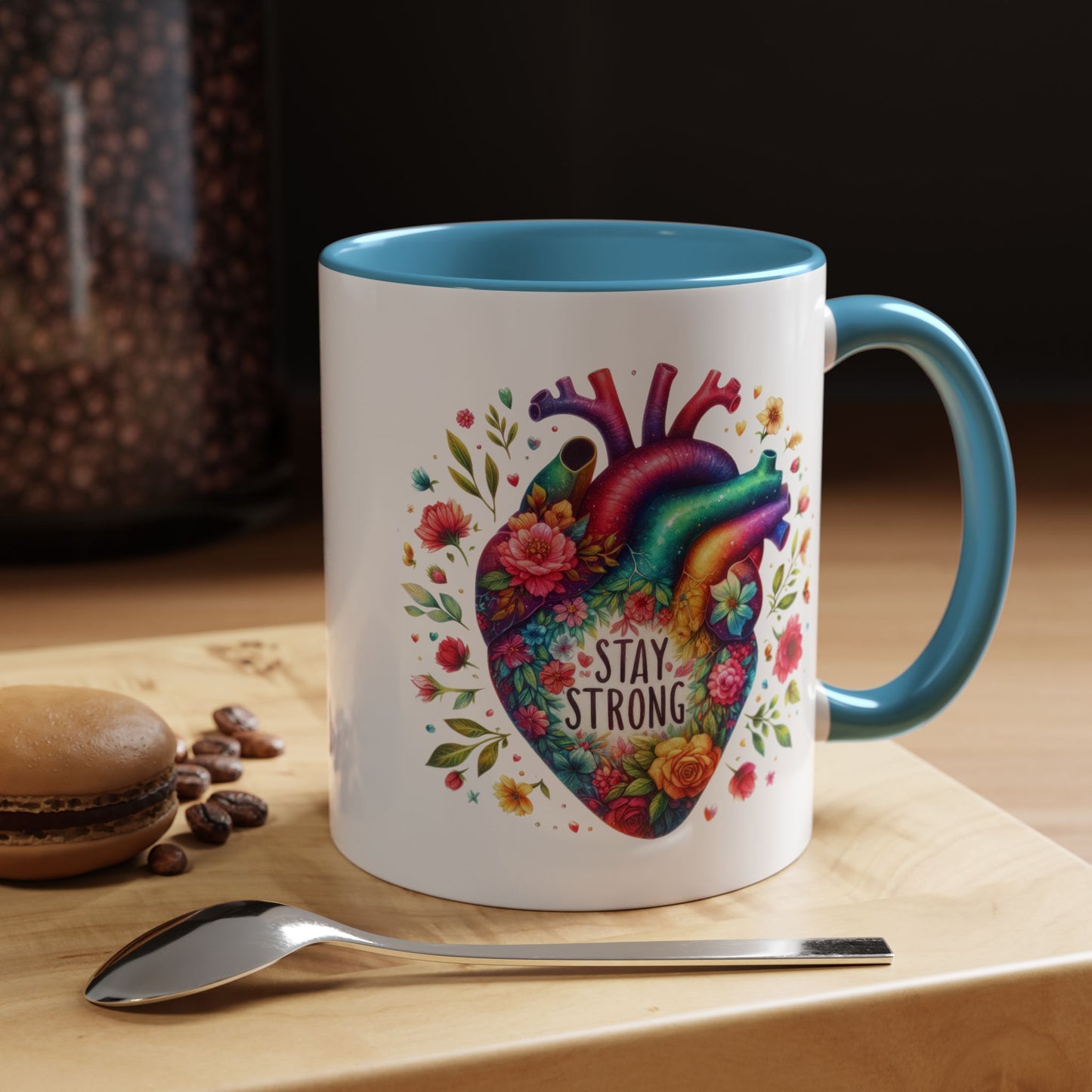 Wellness Mug - Stay Strong Heart