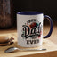 Father's Day Mug - Best Dad Ever Basketball