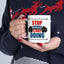 Motivation Mug - Stop Thinking Start Doing Workout