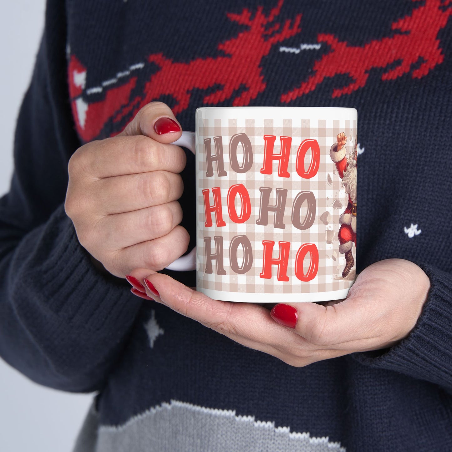 Christmas Mug - Ho Ho Ho Santa