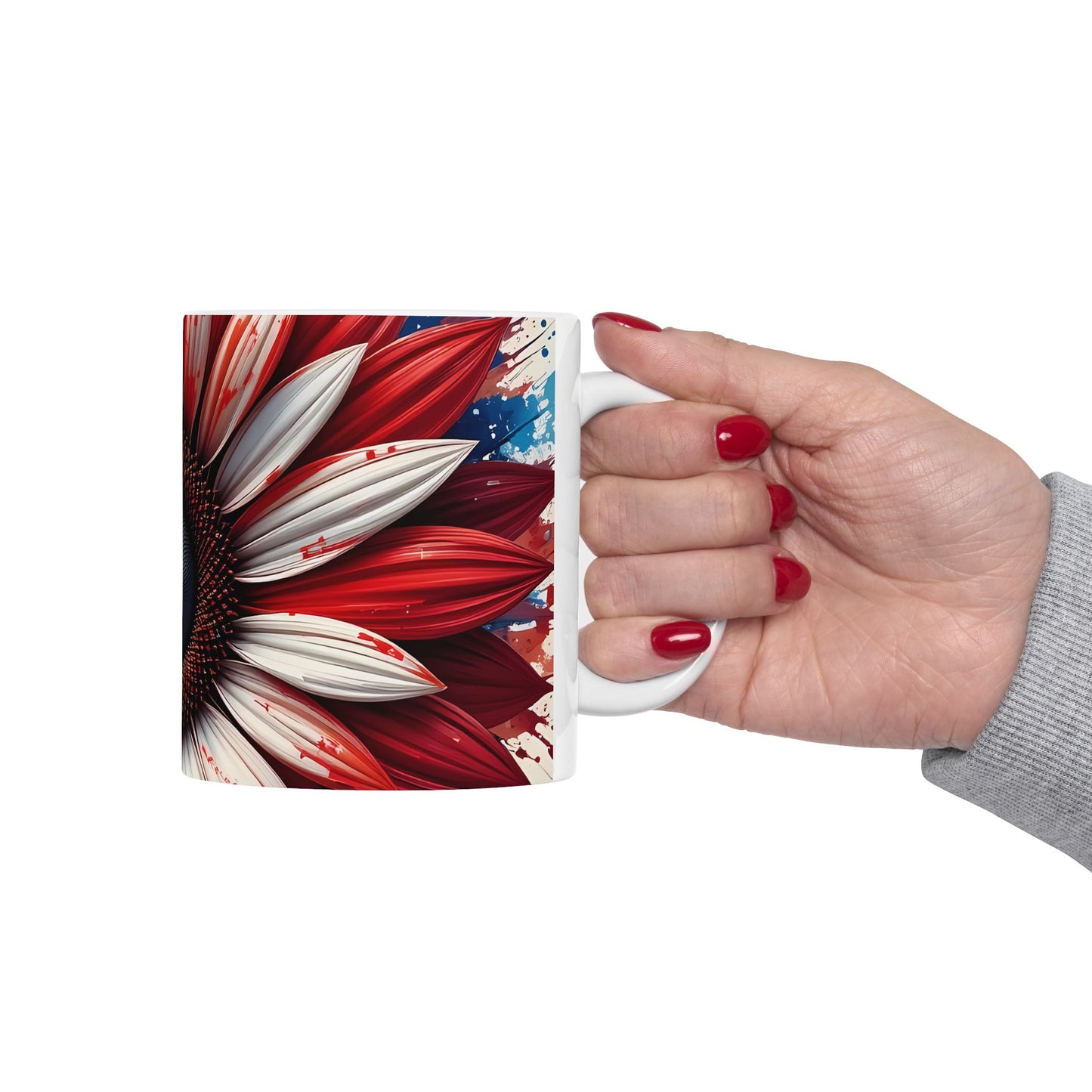 Artistic Mug - America Sunflower 2