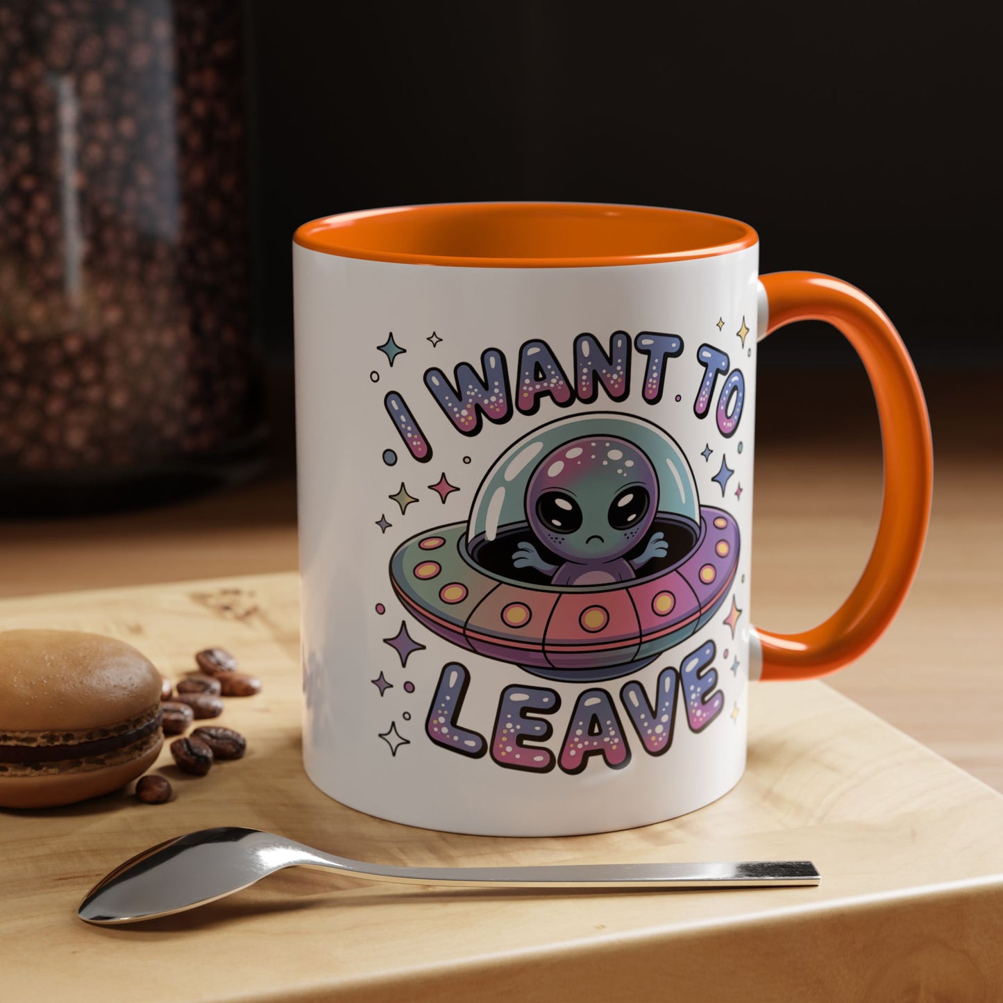 Alien Mug - I Want To Leave