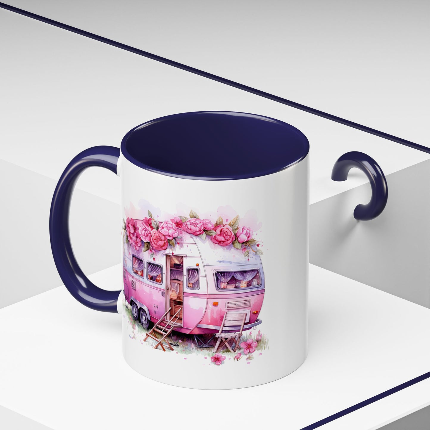 Adventure Mug - Pink Camper