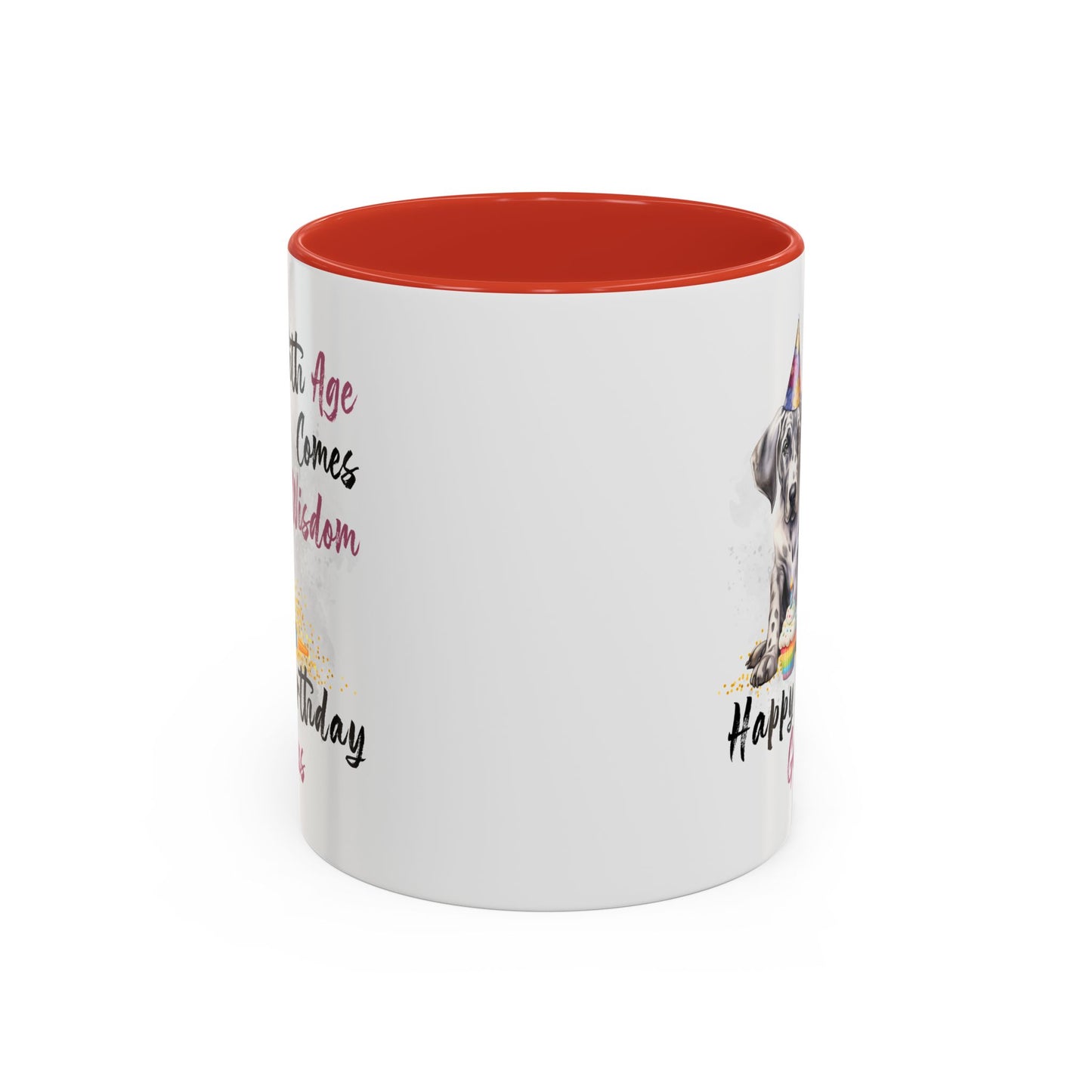Birthday Mug - With Age Comes Wisdom