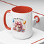 Birthday Mug - Happy Birthday Pink Ribbon Present