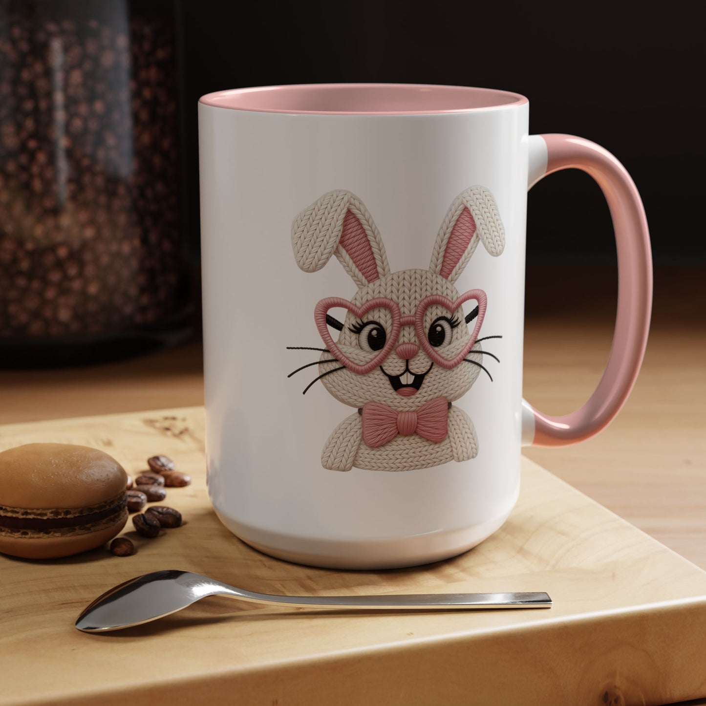Easter Mug - Crochet Easter Bunny