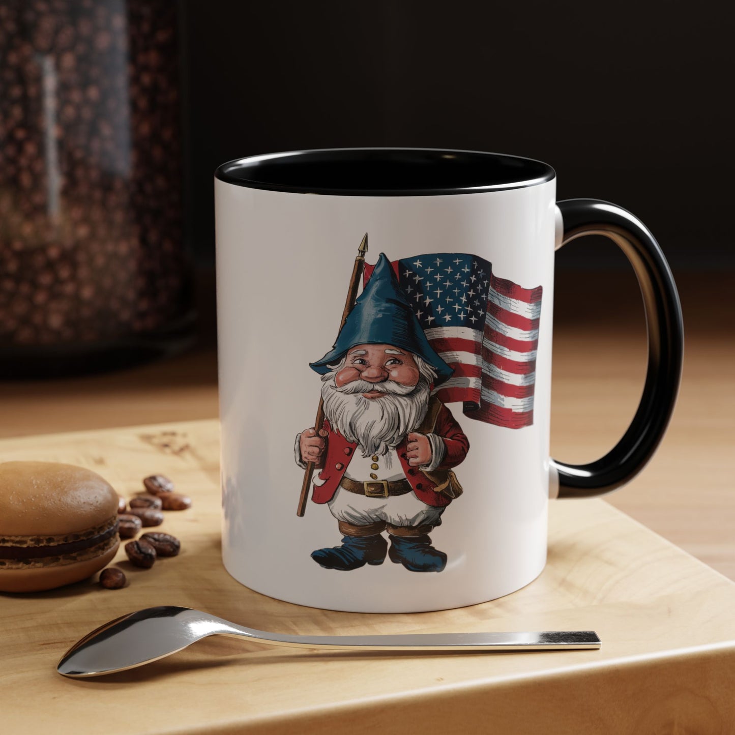 4th of July Mug - American Gnome 4