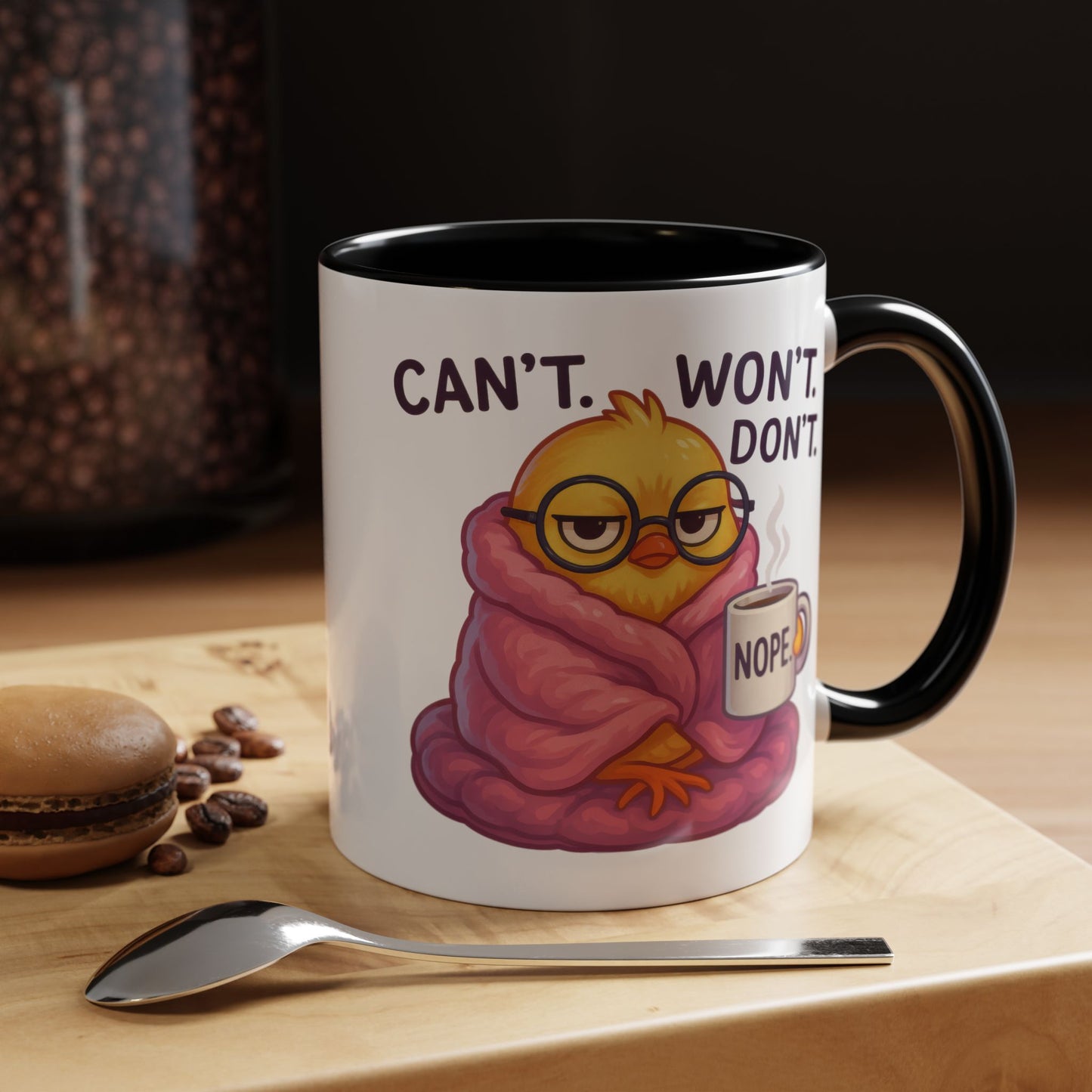 Office Mug - Can't Won't Don't