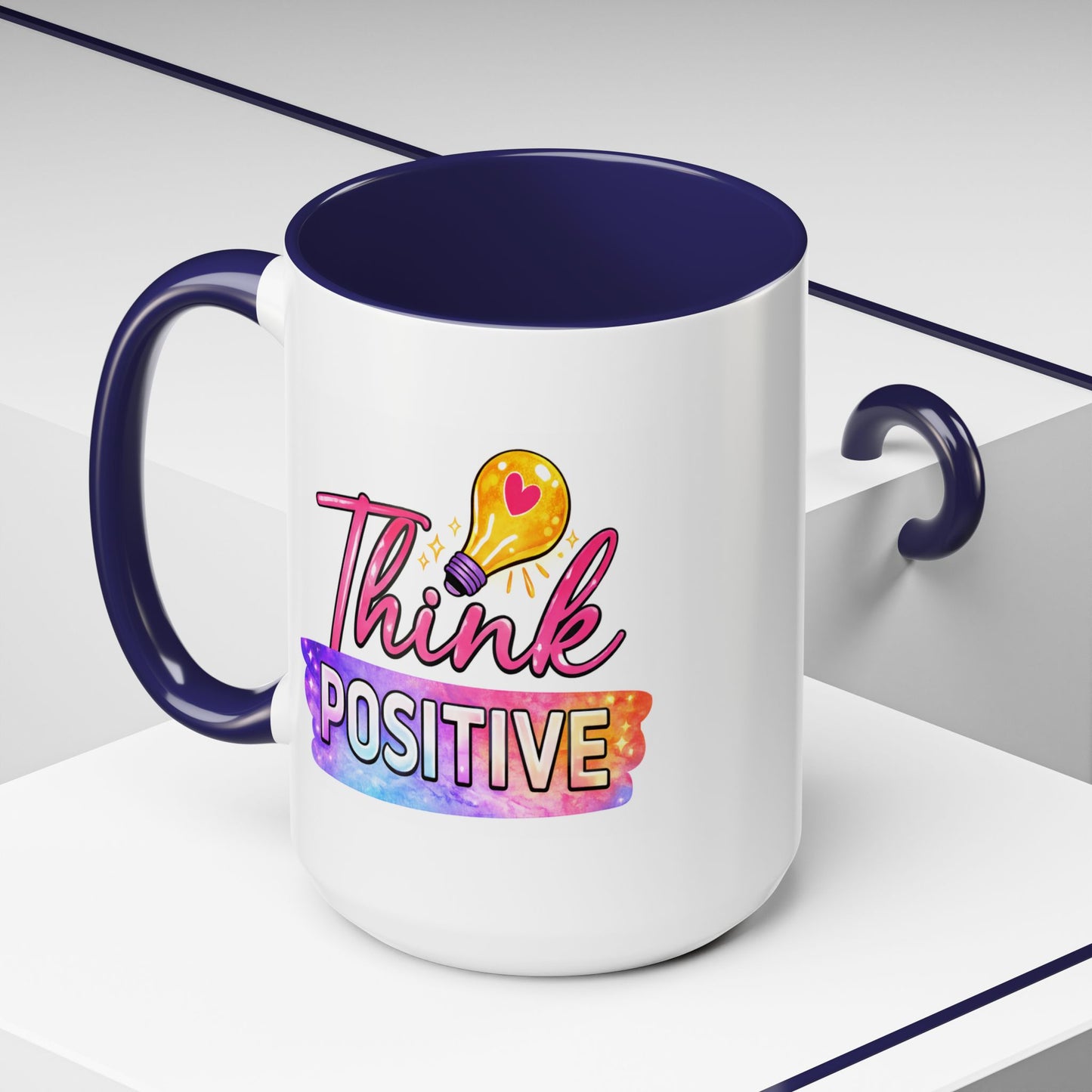 Wellness Mug - Think Positive Lightbulb