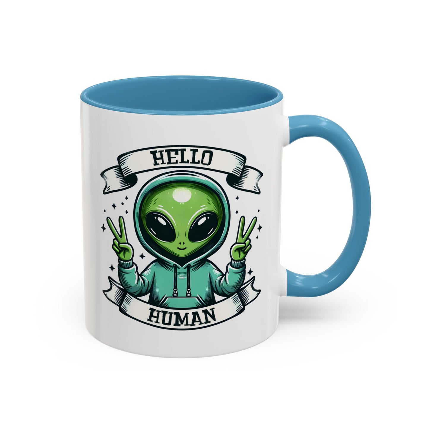 Alien Mug - Hello Human