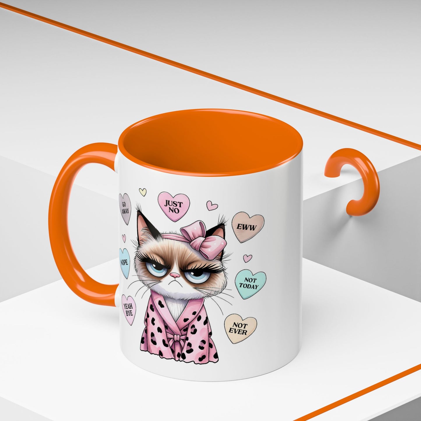 Animal Mug - Conversation Hearts
