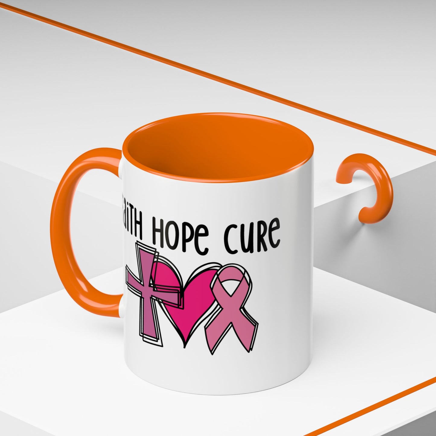 Support Mug - Faith Hope Cure