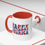 4th of July Mug - Happy Birthday America Retro