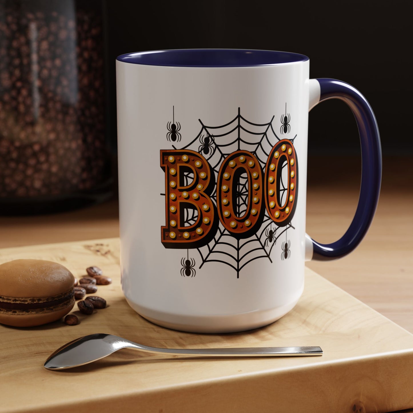 Halloween Mug - Boo Spider Web