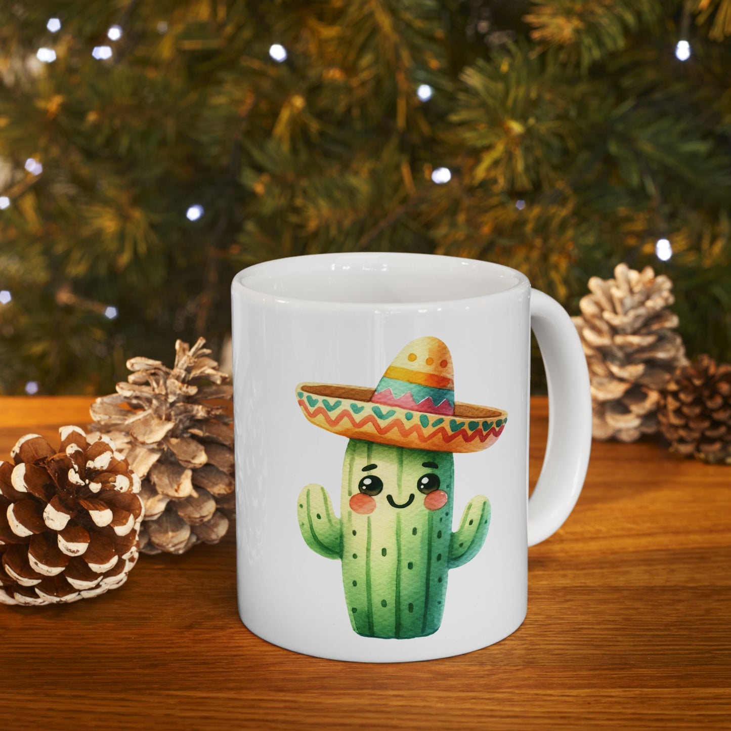 Artistic Mug - Cute Cactus 1