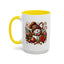 Christmas Mug - Red and Green Snowman 2