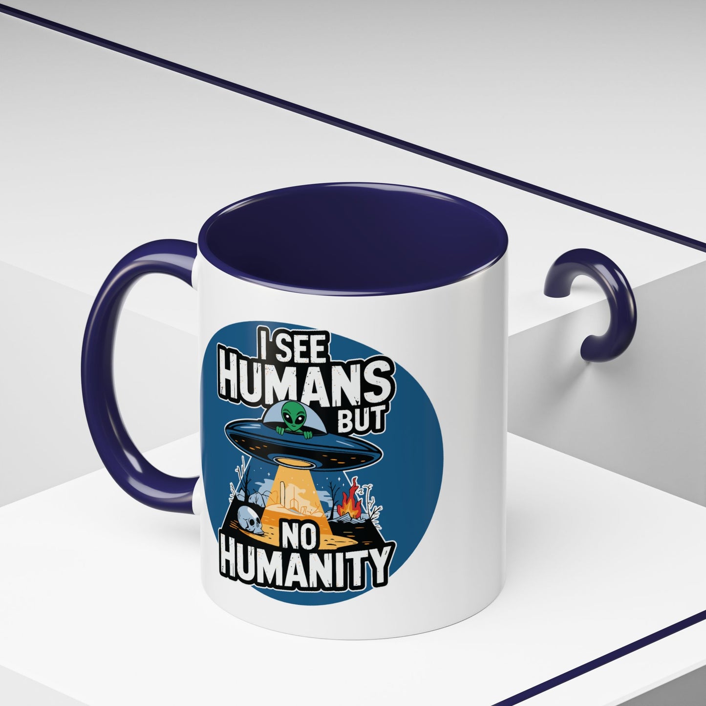 Alien Mug - I See Humans
