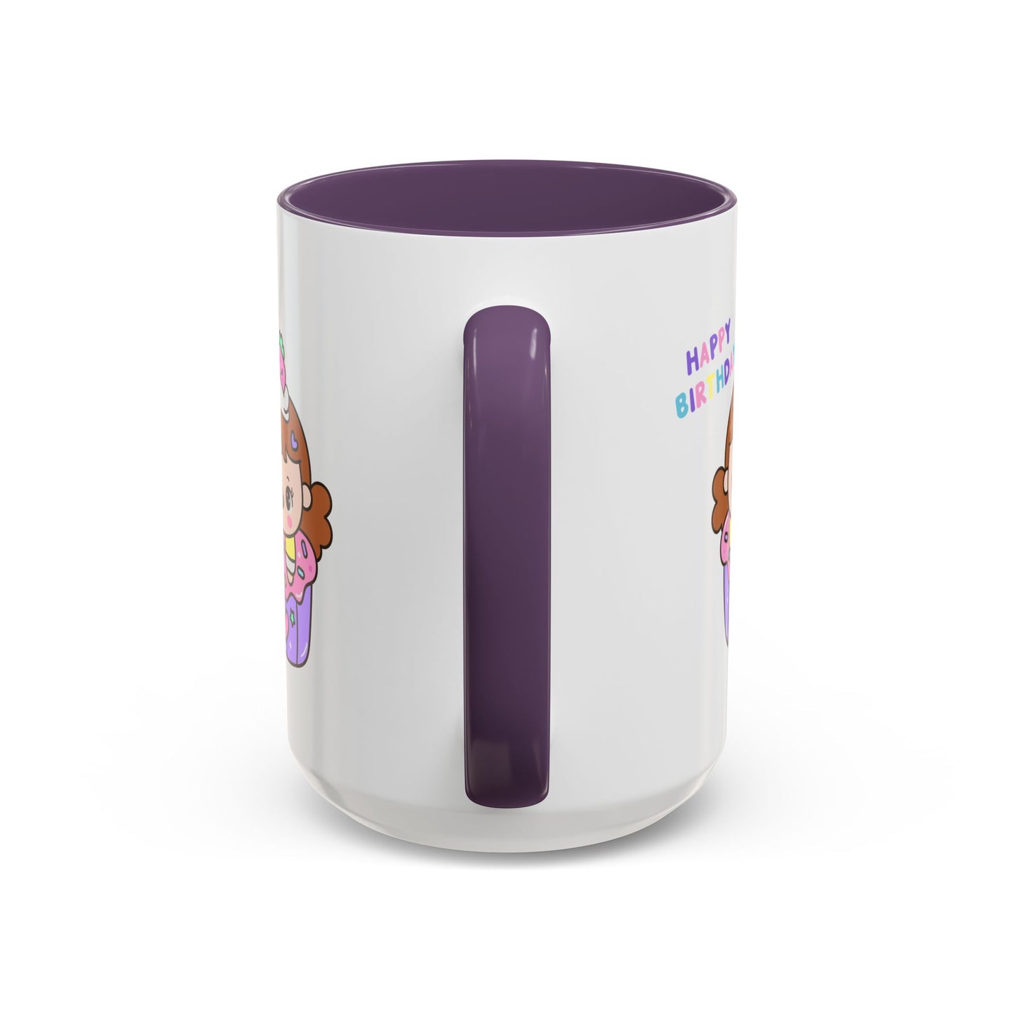 Birthday Mug - Cute Girl Cupcake