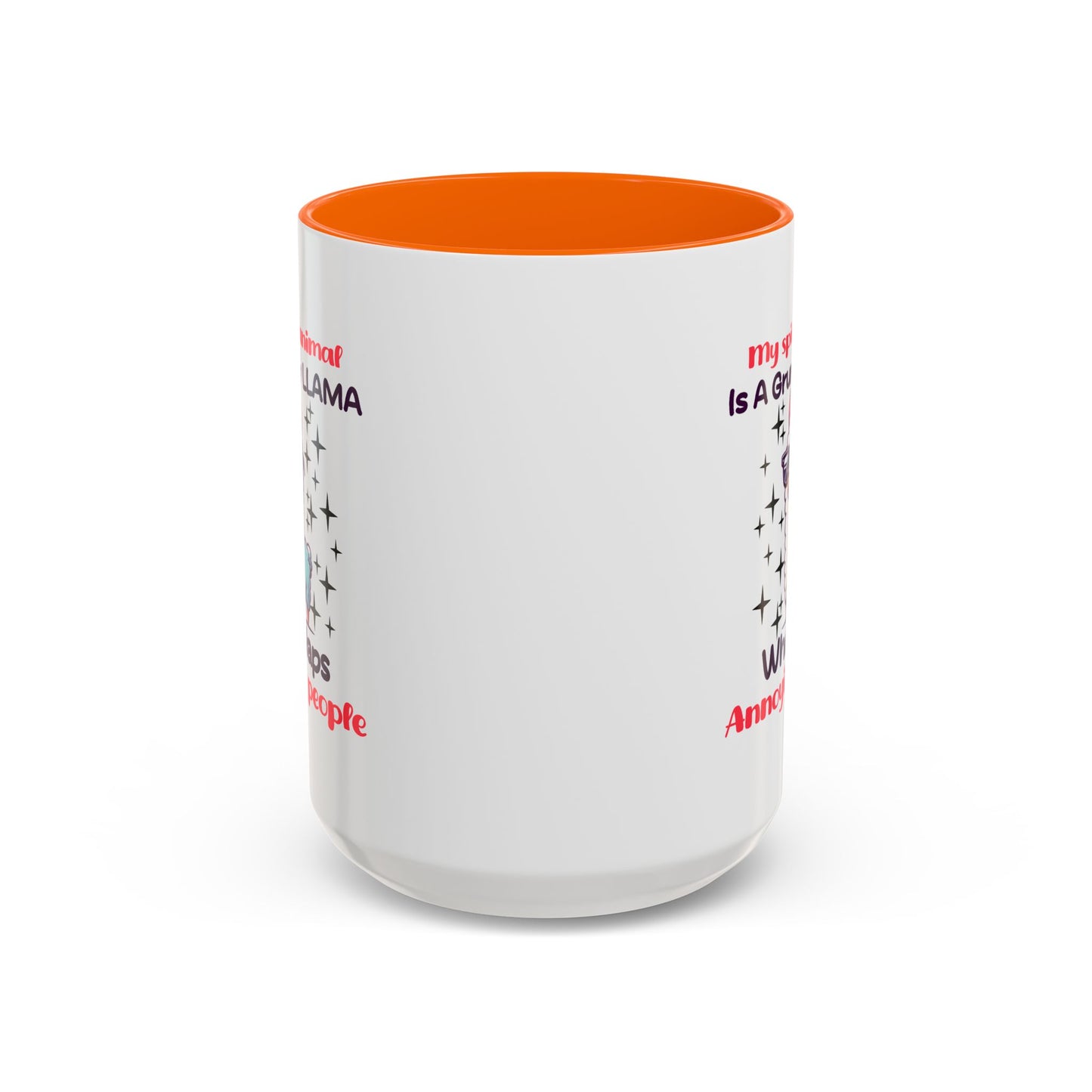 Humor Mug - My Spirit Animal is a Grumpy Llama