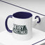 Christmas Mug - Merry Christmas White & Black Text Tree