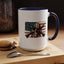 4th of July Mug - Skull Guns Flag
