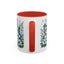 Christmas Mug - Blue Snowman Family