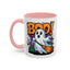 Halloween Mug - Boo! Flying Ghost With Broom