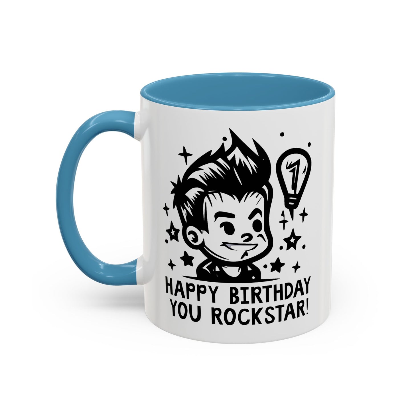 Birthday Mug - You Rockstar!