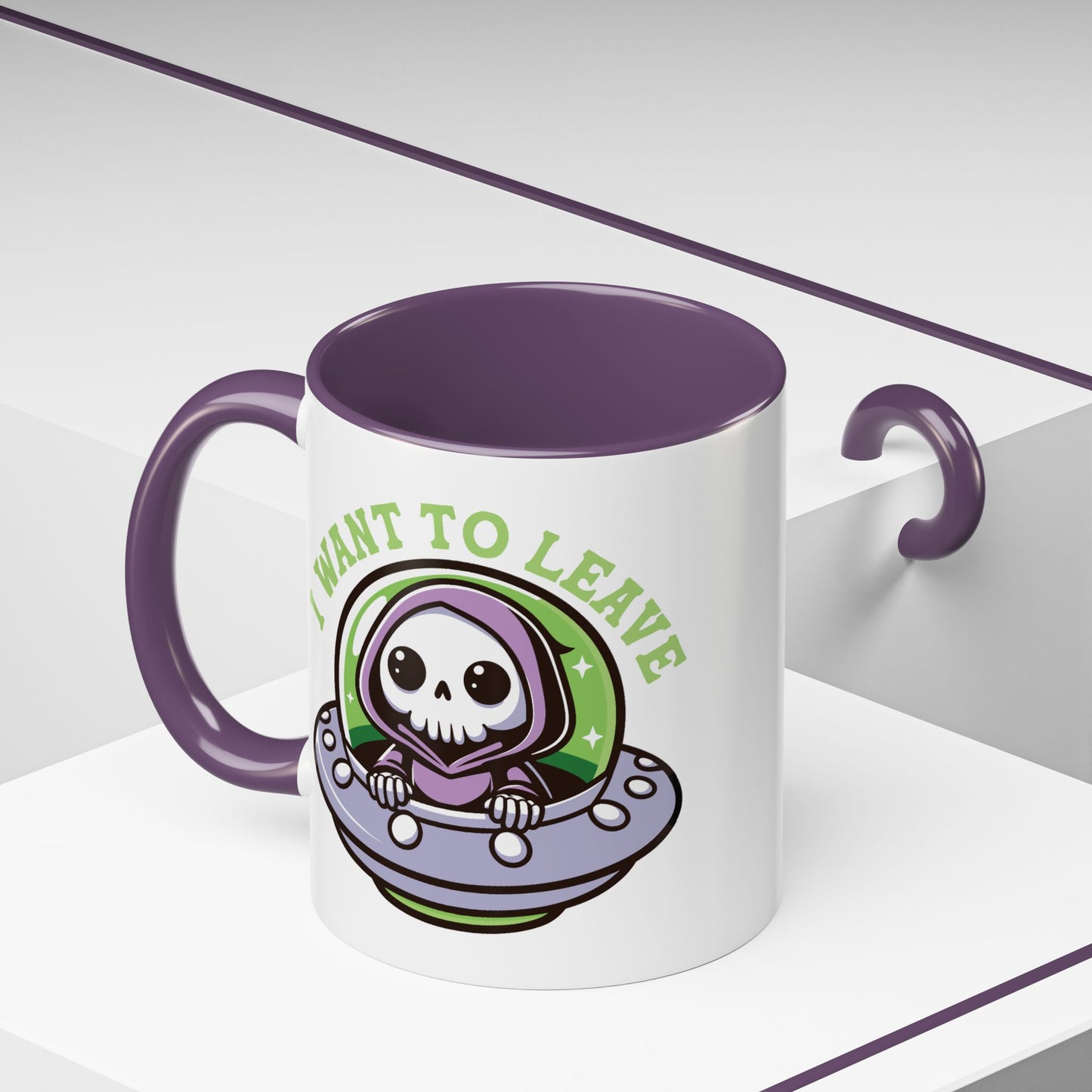 Alien Mug - I Want To Leave