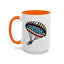 4th of July Mug - Airborne Soldier Parachute Flag