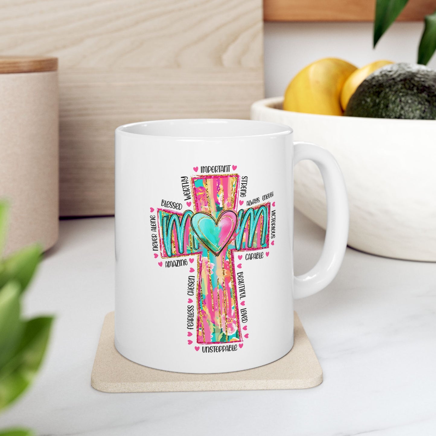 Mother's Day Mug - Mom Cross