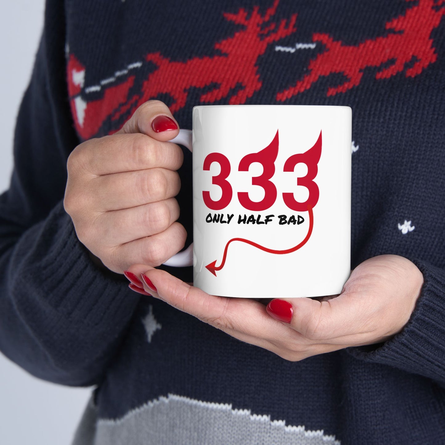 Adult Mug - Only Half Bad