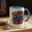 Father's Day Mug - Best Dad Ever Comic