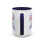 Christmas Mug - Merry Christmas Red Text Puppy Green Top 2