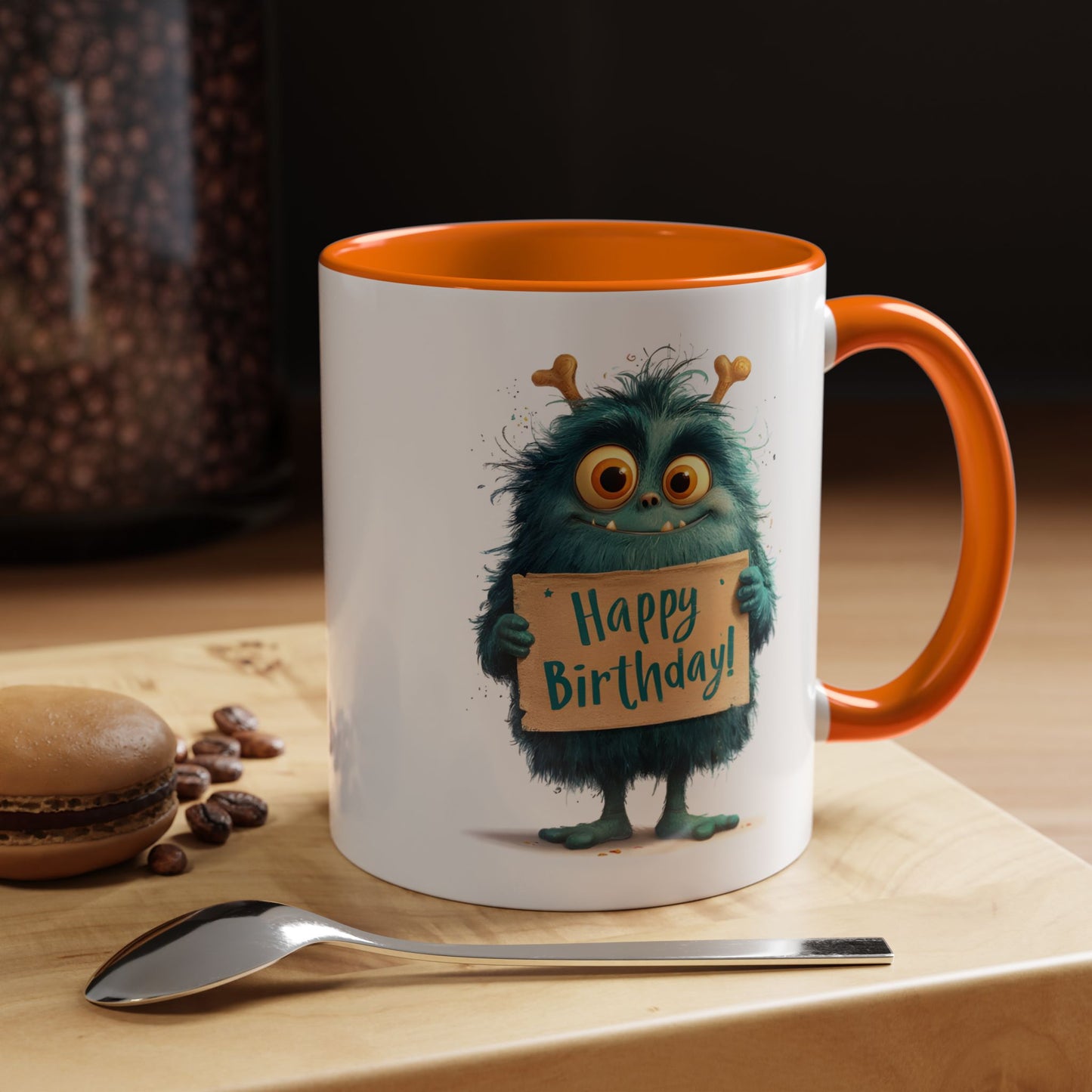 Birthday Mug - Birthday Sign Monster