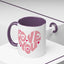 Valentine's Day Mug - Love You Heart Lettering