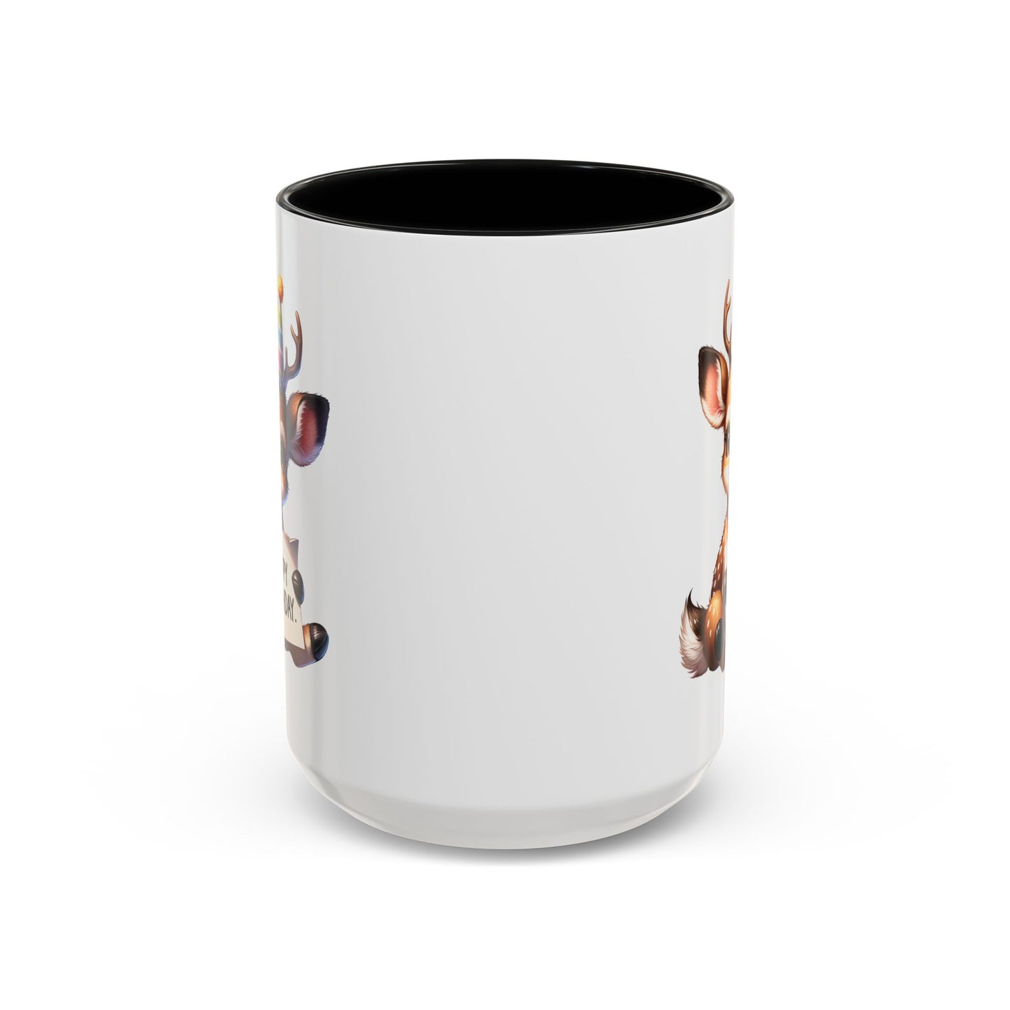 Birthday Mug - Happy Birthday Deer Clipart