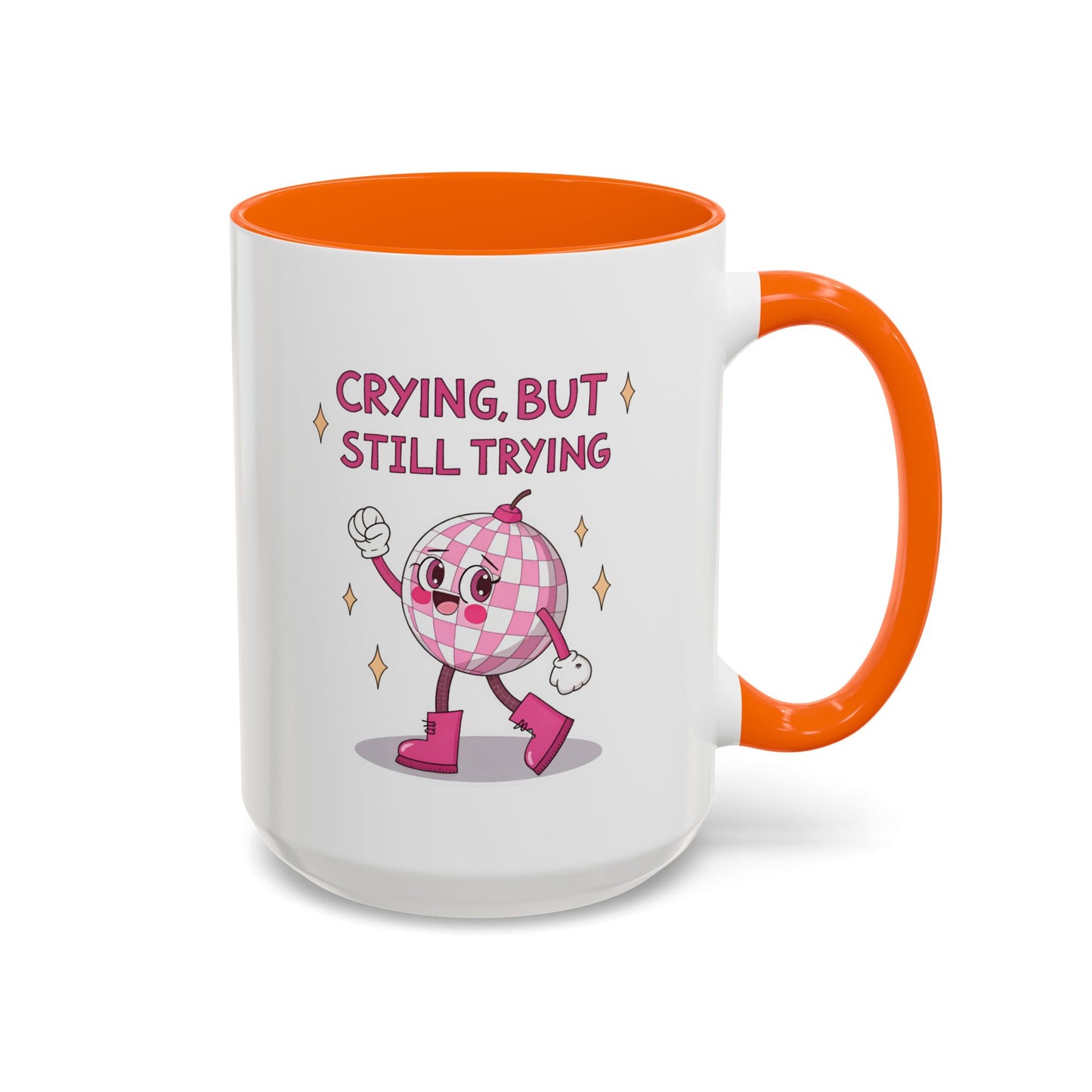 Wellness Mug - Crying But Still Trying